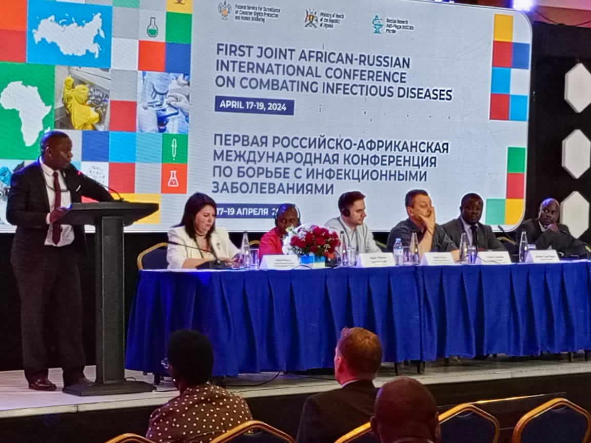 @BusitemaUni is well represented at the on-going First African-Russian international conference in Russia on combating infectious diseases, Professor Peter Olupot-Olupot, Dr Moses Andima are among those in attendance.