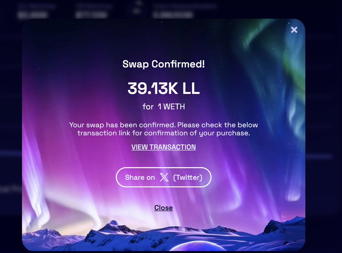 I just building my pension funds  $LL on Fjord Foundry, check it out here app.v2.fjordfoundry.com/pools/0xa98A5b…
Rome wasn't built in a day. <a href="/LightLinkChain/">LightLink ⛓️</a> fews now mass adoption later. Congarts to hui and team, this will be so big. i want moooarrr