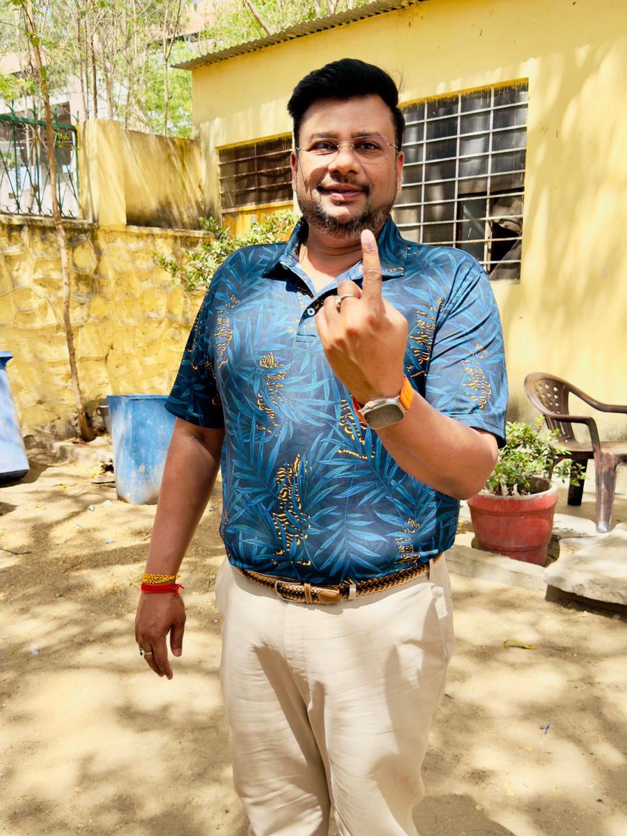 Just voted! It's once again our chance to make our voice heard at the ballot box, whether it's the choice of ensuring our current leaders stay or electing new ones. So step out, exercise your right to vote & encourage your friends, family & team members to vote. #Elections2024