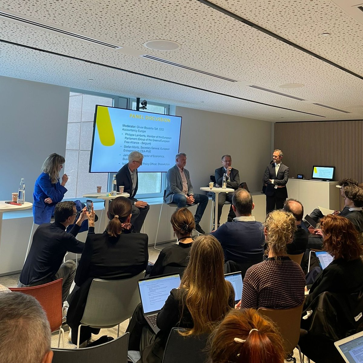 European Entrepreneurs CEA-PME (@ceapme) on Twitter photo 📣 Our Secretary General, Mr. Stefan Moritz, joined this Tue a panel discussion on inflation's impact on the #sustainability agenda alongside MEP <a href="/ph_lamberts/">Philippe Lamberts</a>, James Watson <a href="/BusinessEurope/">BUSINESSEUROPE</a>, and <a href="/IsabellaRitter6/">Isabella Ritter</a> <a href="/ShareAction/">ShareAction</a>💡1️⃣🧵
#Back2Reality #aDeal4SME #togethereu 📣 Our Secretary General, Mr. Stefan Moritz, joined this Tue a panel discussion on inflation's impact on the #sustainability agenda alongside MEP <a href="/ph_lamberts/">Philippe Lamberts</a>, James Watson <a href="/BusinessEurope/">BUSINESSEUROPE</a>, and <a href="/IsabellaRitter6/">Isabella Ritter</a> <a href="/ShareAction/">ShareAction</a>💡1️⃣🧵
#Back2Reality #aDeal4SME #togethereu