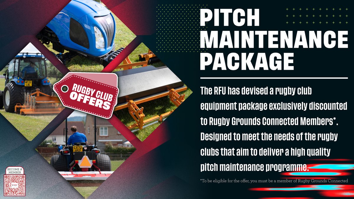 Looking to improve or add to your pitch maintenance equipment? Check out our club offers for more information 🏷️ bit.ly/3pBn4KZ If you need some guidance and advice, you can also book a FREE pitch advisor visit 🌱 bit.ly/3rZHtbo