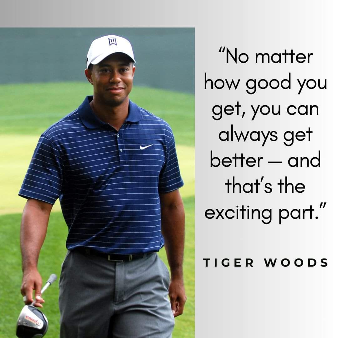 It's not about Golf only. #PGA @TigerWoods