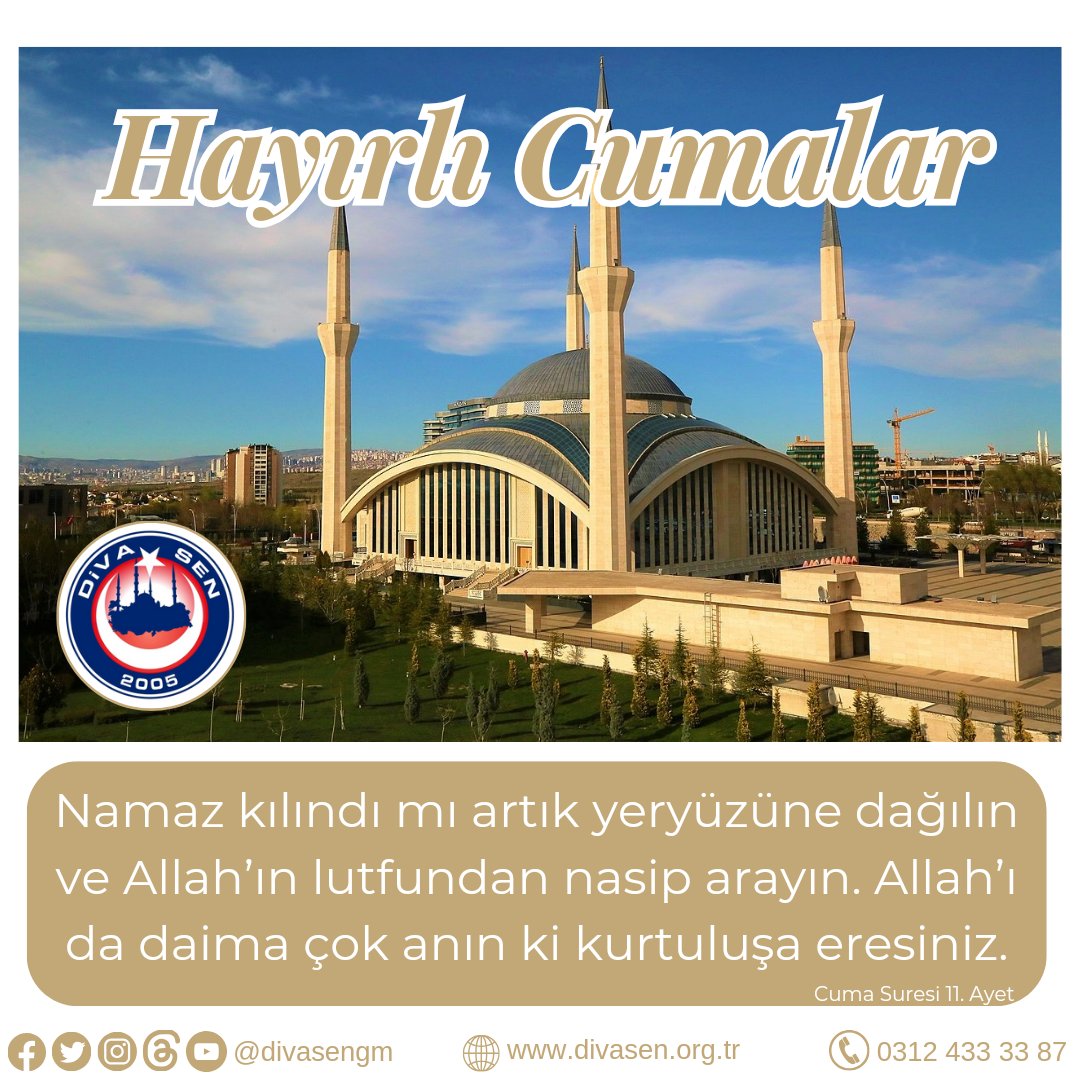 divasengm_'s tweet photo. #HayırlıCumalar #BizBirAileyiz #Divasen #VakitDivasenVakti #DivasenSendika https://t.co/mBIdEkVbl0