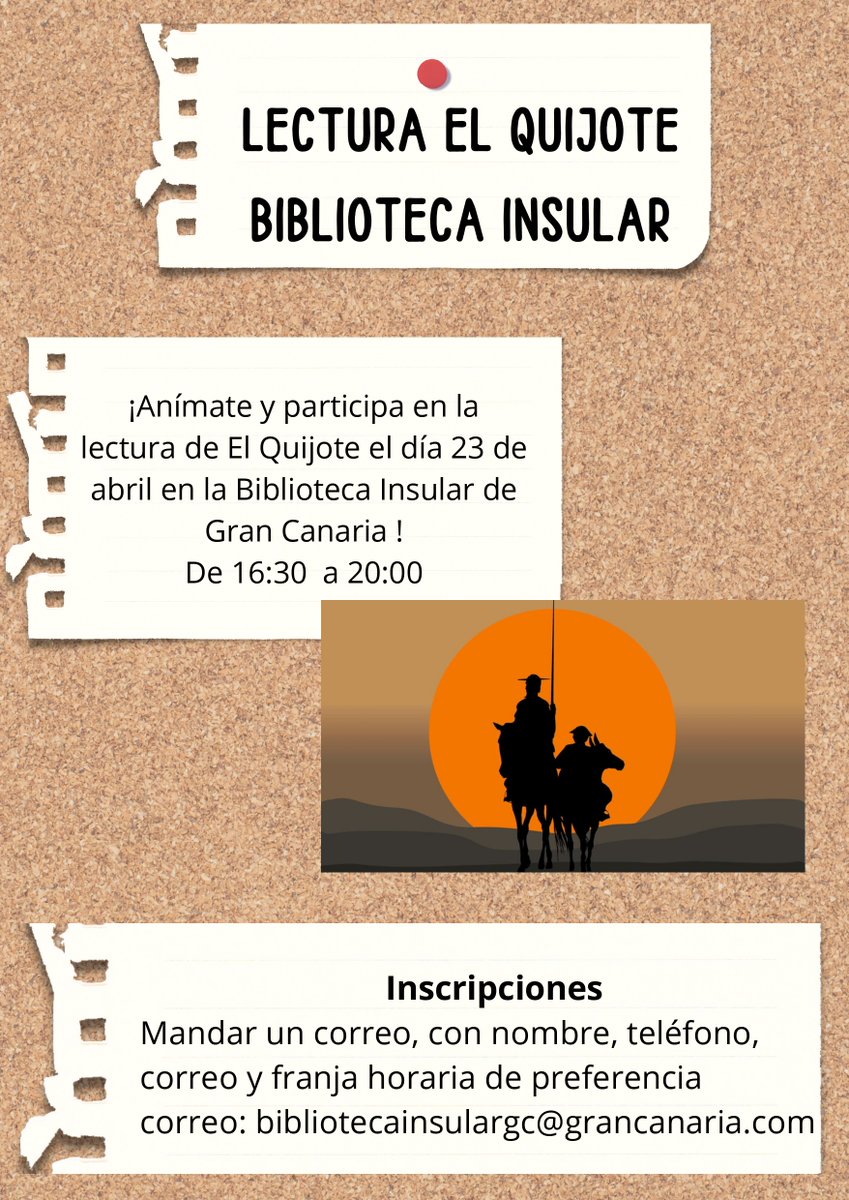 ¿Quieres leer El Quijote en compañía de otras personas? Sigue los pasos y no te pierdas la oportunidad de vivir una experiencia como esta ¡Te esperamos! 📚🥳