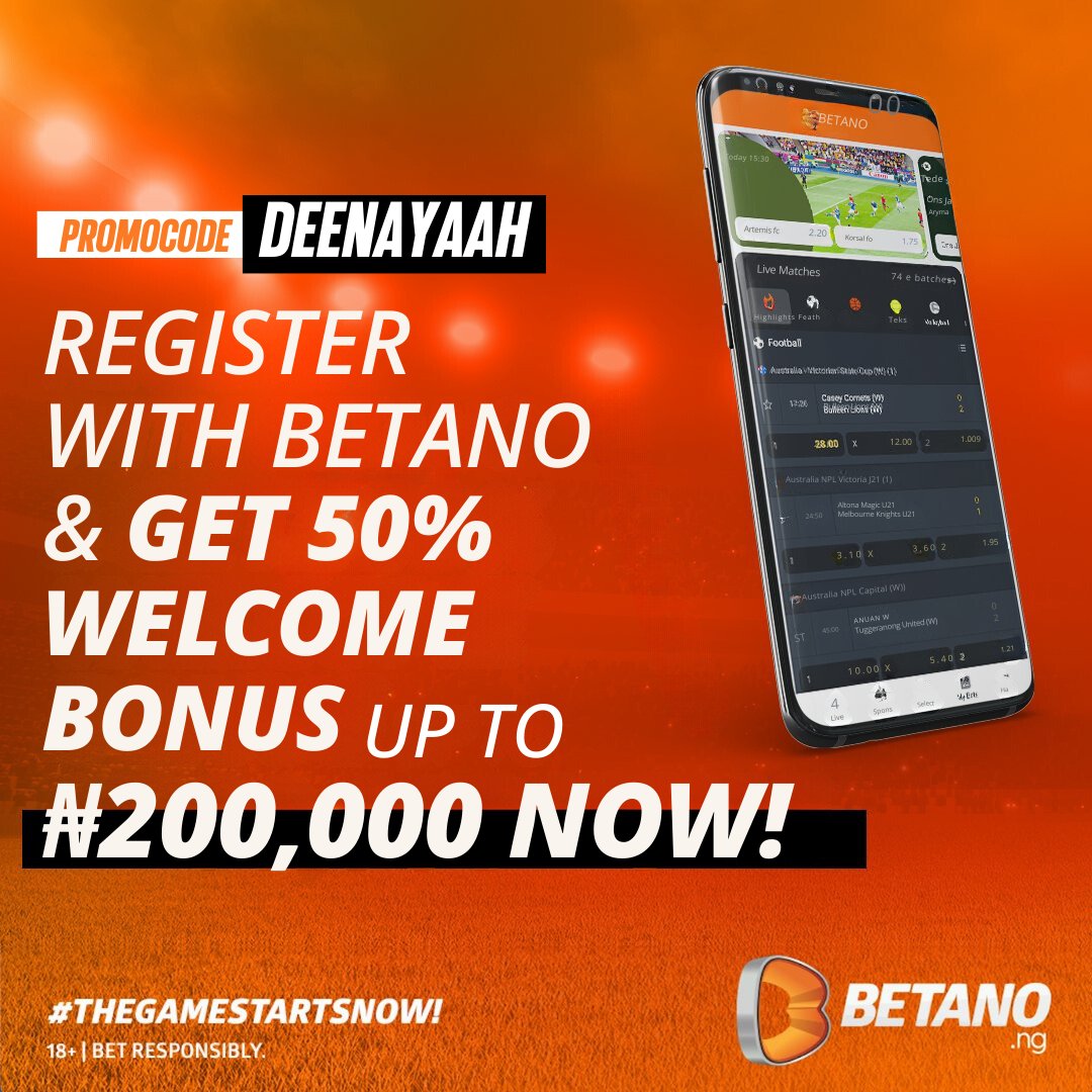 3 odds on BETANO Bet code - KP47EXW5 Don't have a Betano acc? Click on the link below to register.👇👇 bit.ly/3xlKUy5 Promocode: DEENAYAAH Bet responsibly 🔞