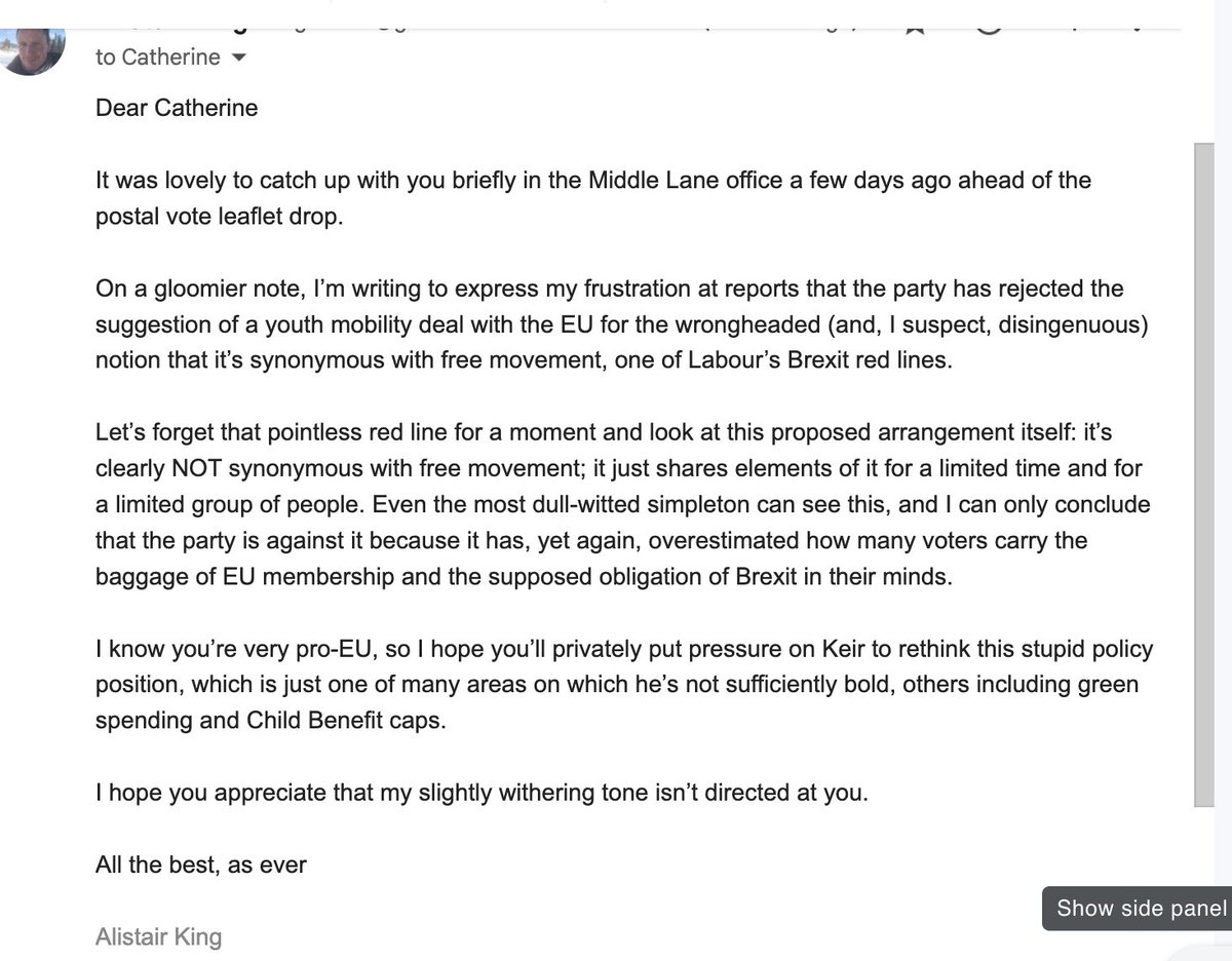 Inspired and angered by @pmdfoster's @FT story (no paywall: ft.com/content/feb93c…), I've written to my Labour MP. If your MP is in the same party and you care about this, I suggest you do the same. Or send it to your Labour candidate. Feel free to plagiarise some of the below.