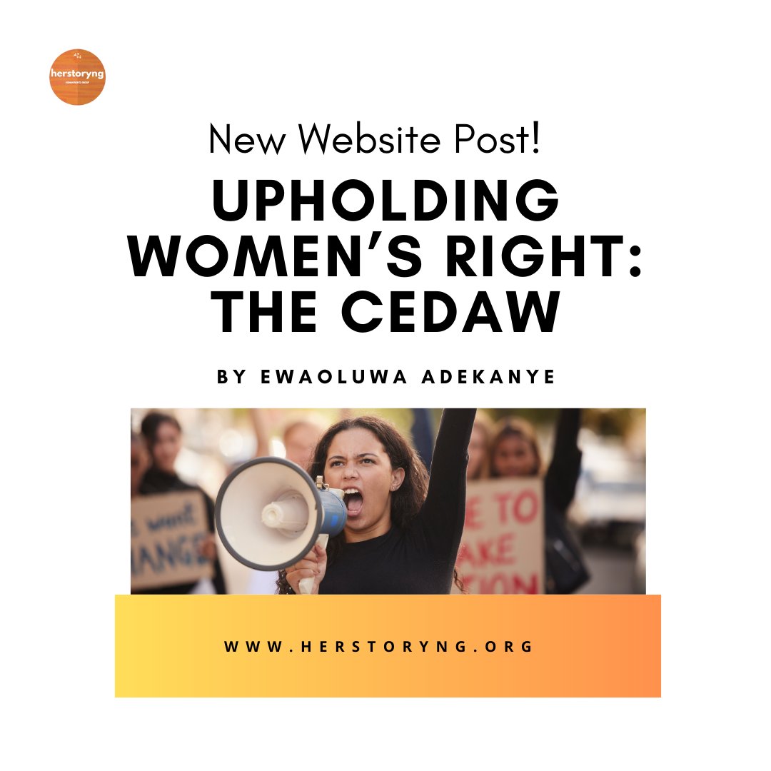 Discover the impact of CEDAW on women's rights globally in Ewaoluwa's insightful article. Learn how this convention has shaped policies and practices to eliminate discrimination against women. Click to read: lnkd.in/daX73AK4 #WomensRights #GenderEquality #herstoryng