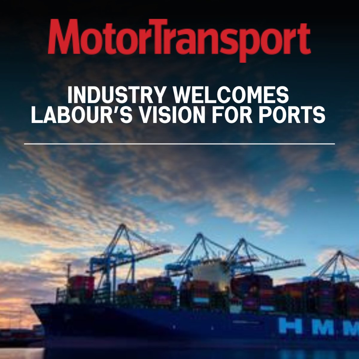Logistics UK said it looked forward to working with Labour on plans to pump £1.8bn into the nation’s ports and end industrial decline, if the party was successful at the next election. 🔗 bit.ly/4cVCWfs #motortransport