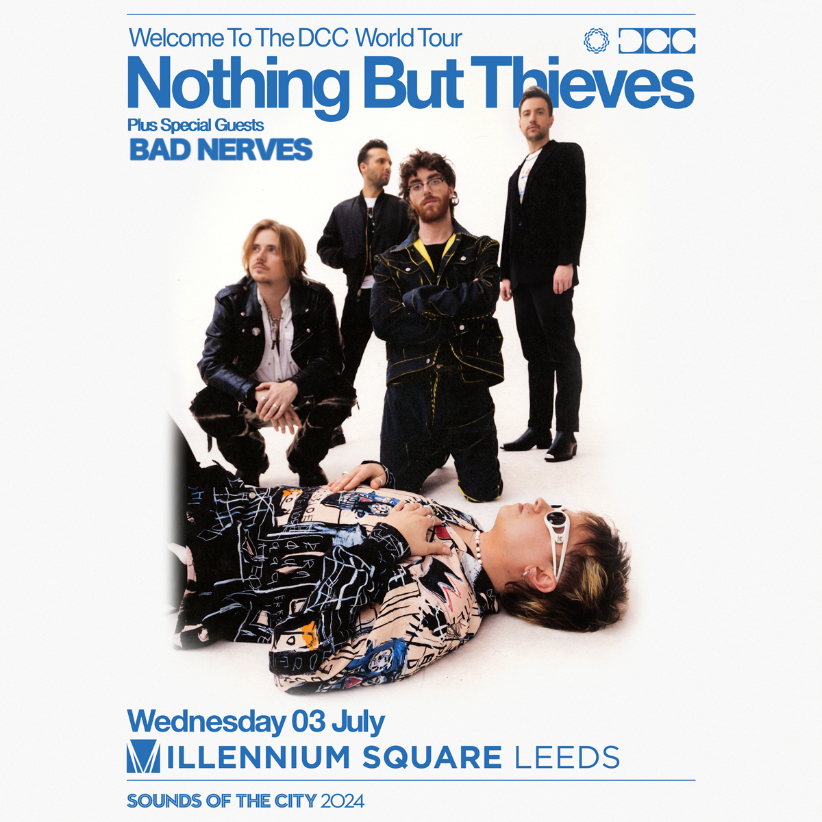 GIG UPDATE // Punk rock band @BADBADNERVES have been announced as support for the @NBThieves headline gig on 3 July 2024. Grab the last tickets available 👉 bit.ly/SS24NBT #NothingButThieves #SOTC #BadNerves