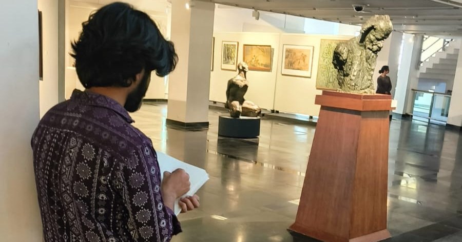 On the occasion of World Art Day, students from the College of Art had the privilege of an insightful and interactive visit to the National Gallery of Modern Art. #NGMA #collegeofart