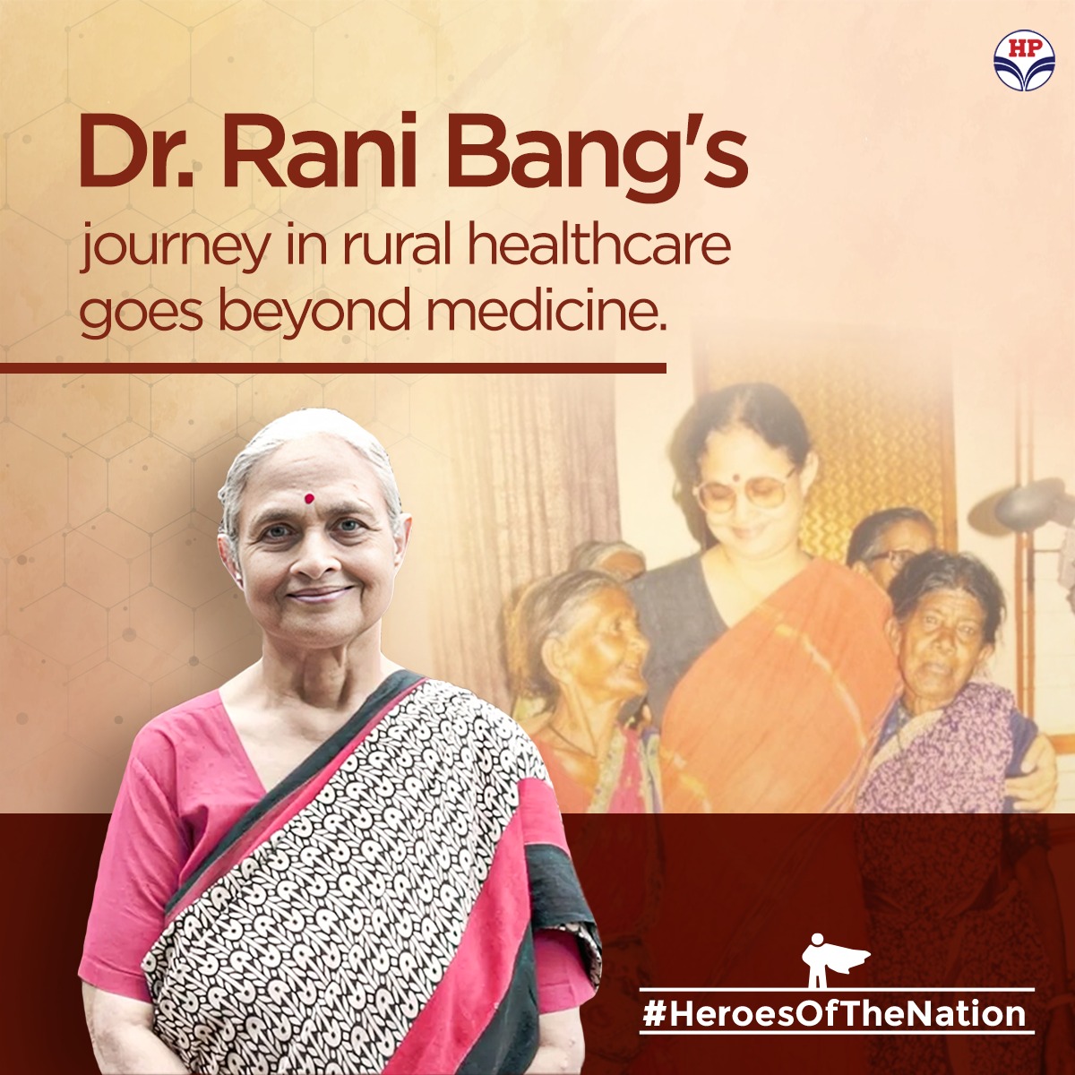 Dr. Rani Bang, rural gynecologist, learns holistic healthcare from widowed Rai-bai. Understanding rural perceptions, facing challenges like sex worker rehab, she commits to addressing rural health needs. #HPRetail #MeraHPPump @HPCL #HerosoftheNation