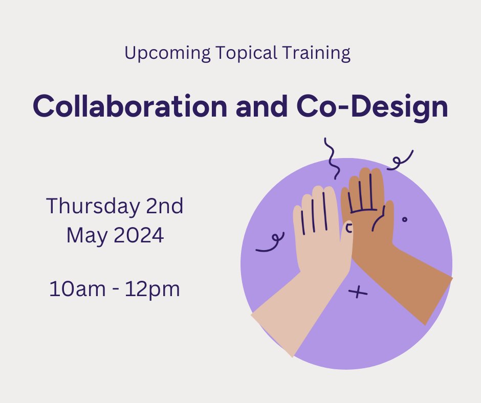 ‍🤝‍Collaborative projects can help to strengthen your team and its outputs. Join our Topical Training to discuss, learn and access our resources designed to assist collaborative success. Book now: tinyurl.com/2y7bsprw #CharityTraining #CollaborativeWorking #ThirdSector