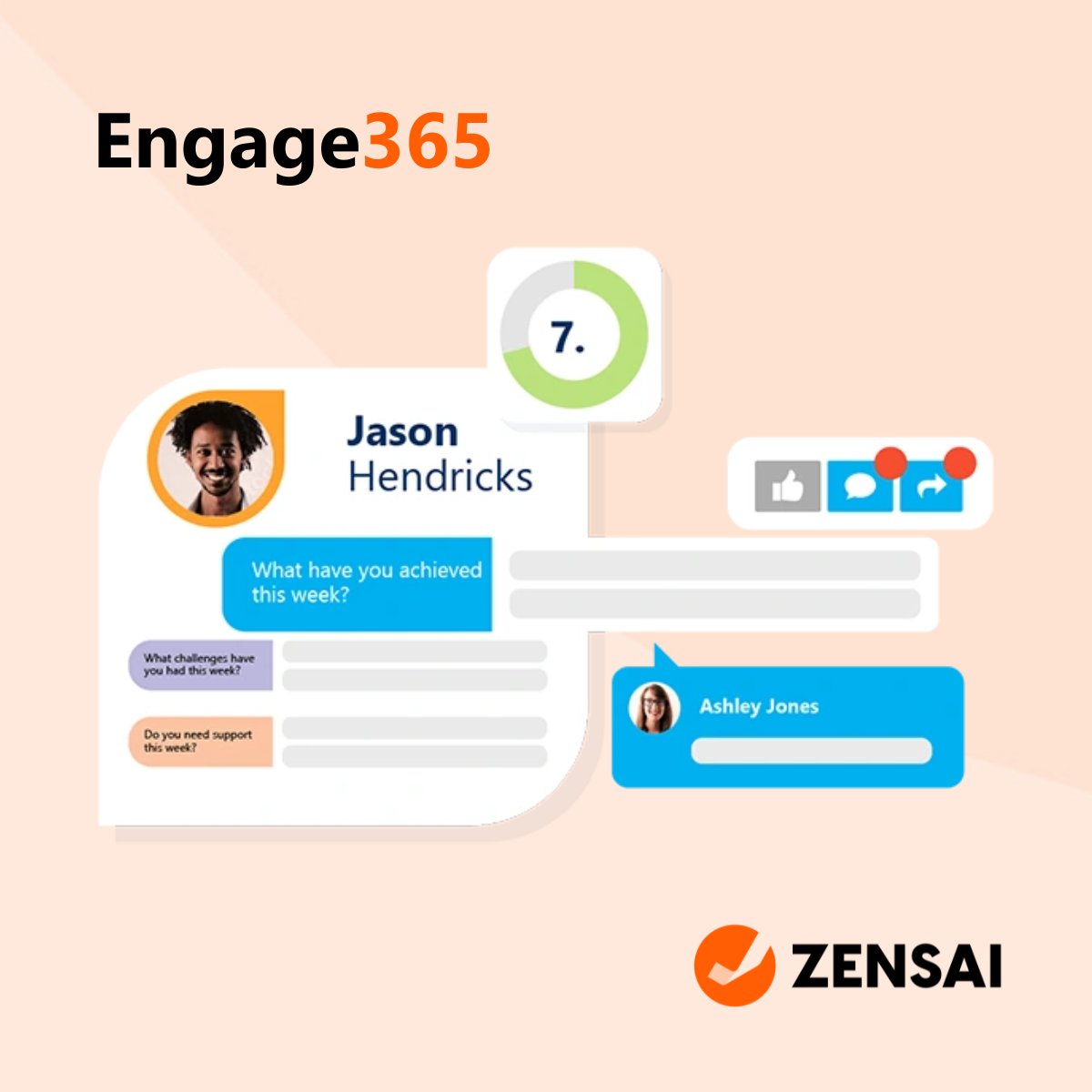 Built for Microsoft 365 and Teams, Engage365 provides a framework for success through everyday support. Foster well-being and aid progress towards employee goals that impact the entire organization. 🚀

Learn more at: hubz.li/Q02t7bm20

#EmployeeEngagement #HumanSuccess