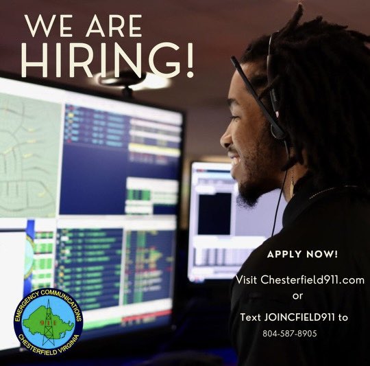 Are you looking for a career helping people?  #weare911 #wearehiring