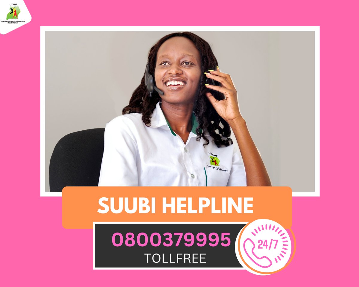 It's Friday, another day to remind you that you can now access accurate information on SRH, be linked to any SRH services, seek counseling services, learn about family planning methods, menstruation, and report any form of abuse, including sexual abuse or harassment, freely,…