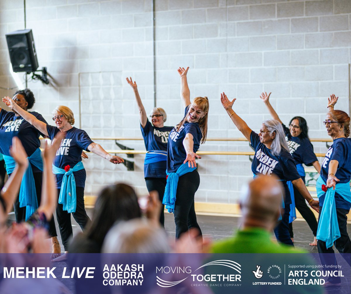 Our community project Mehek Live culminated a week ago at a Symposium at Sadler's Wells. The event included discussions around community work as well as two beautiful performances by our Mehek Live participants! 😍 Photo credits Angela Grabowska