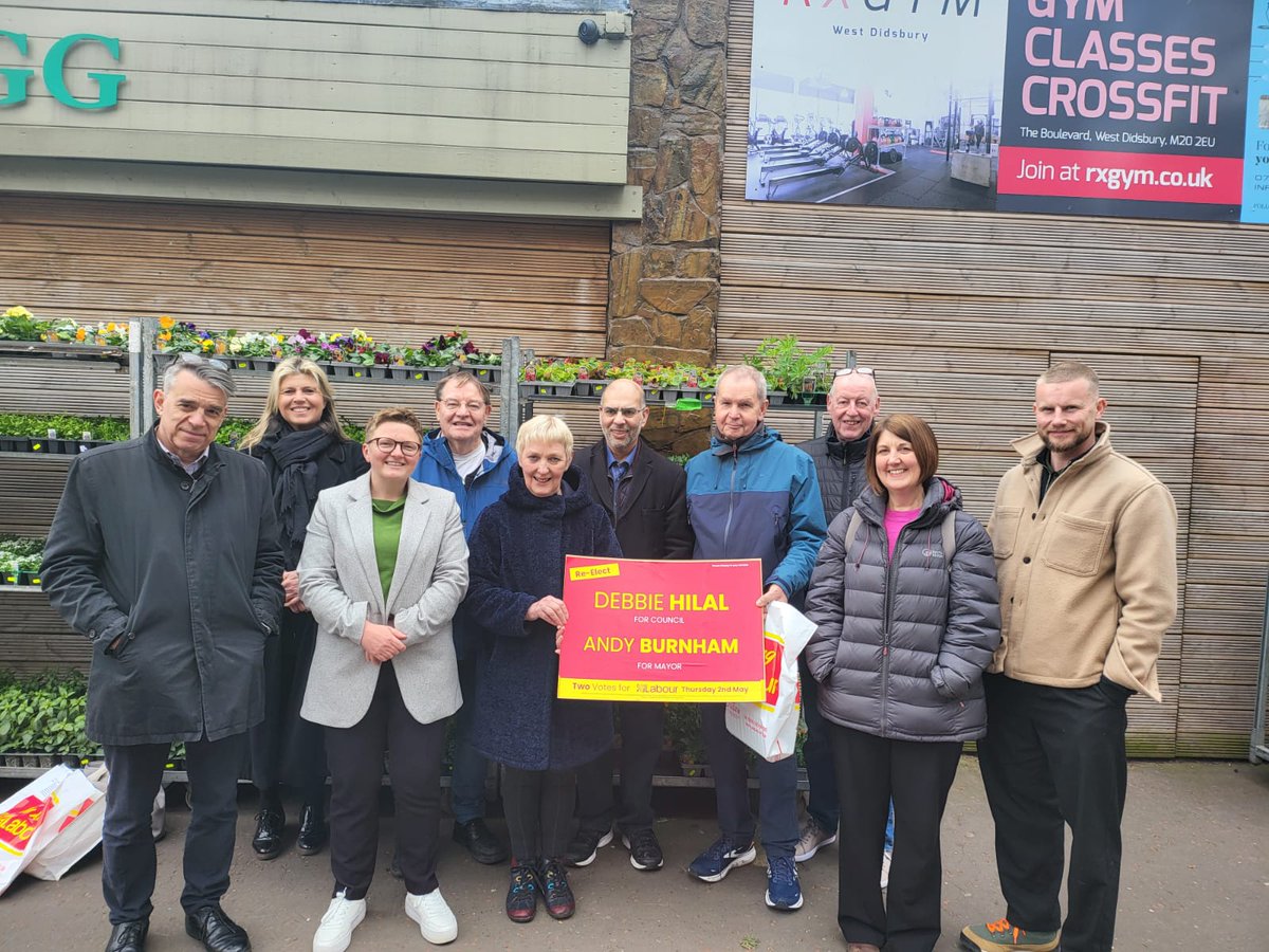 I’m proud to support all our Labour candidates across Manchester Withington in the run up to this year’s local and Mayoral elections. Postal votes will be arriving this weekend – remember to fill yours in to support Andy Burnham for Mayor and your Labour council candidate