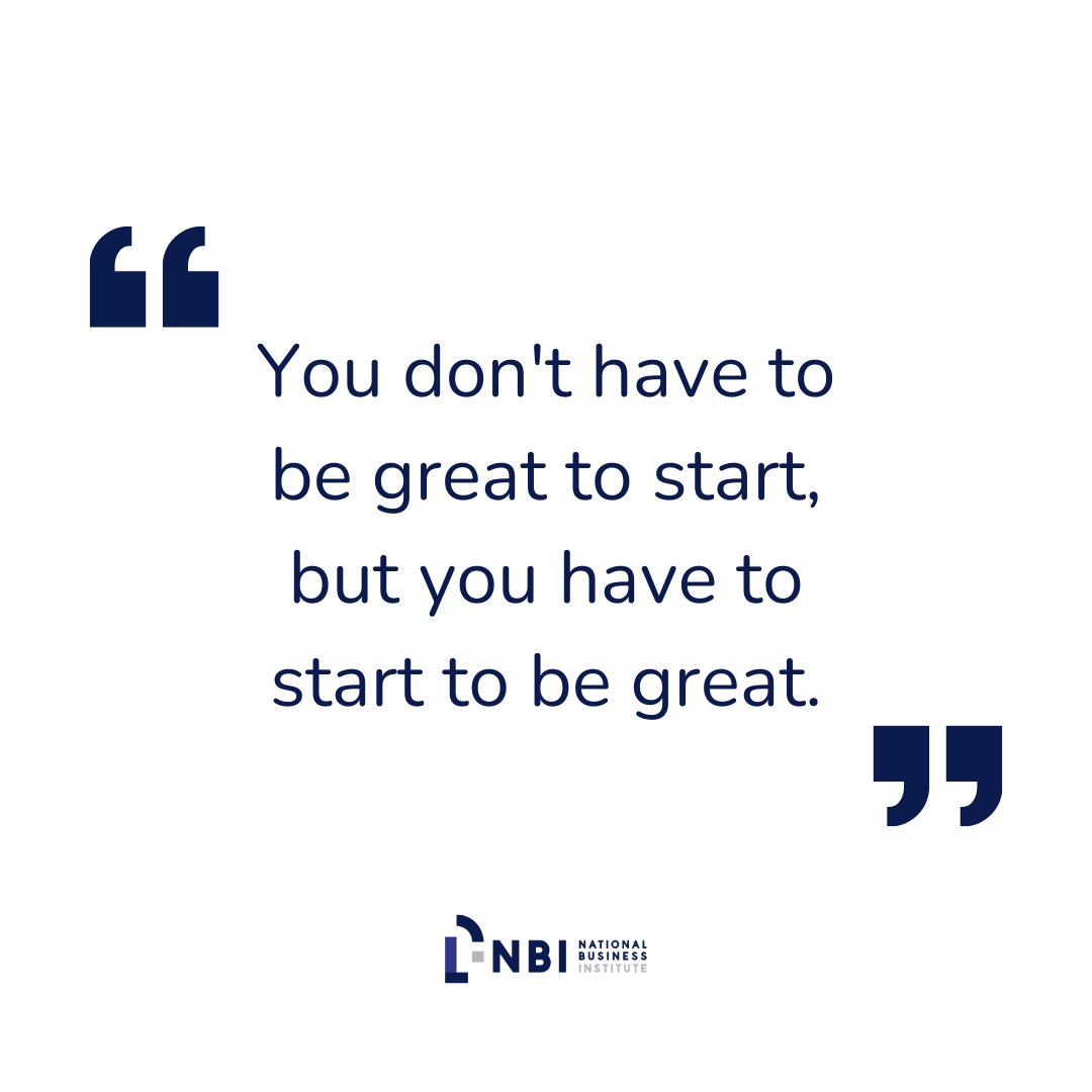 Greatness is not a destination, it is a journey that starts with the first step. Start yours with NBIA. 

Visit nbia.edu.au or email us at info@nbia.com.au.

#NBIA #TakeTheFirstStep #CareerSuccess #EducationGoals