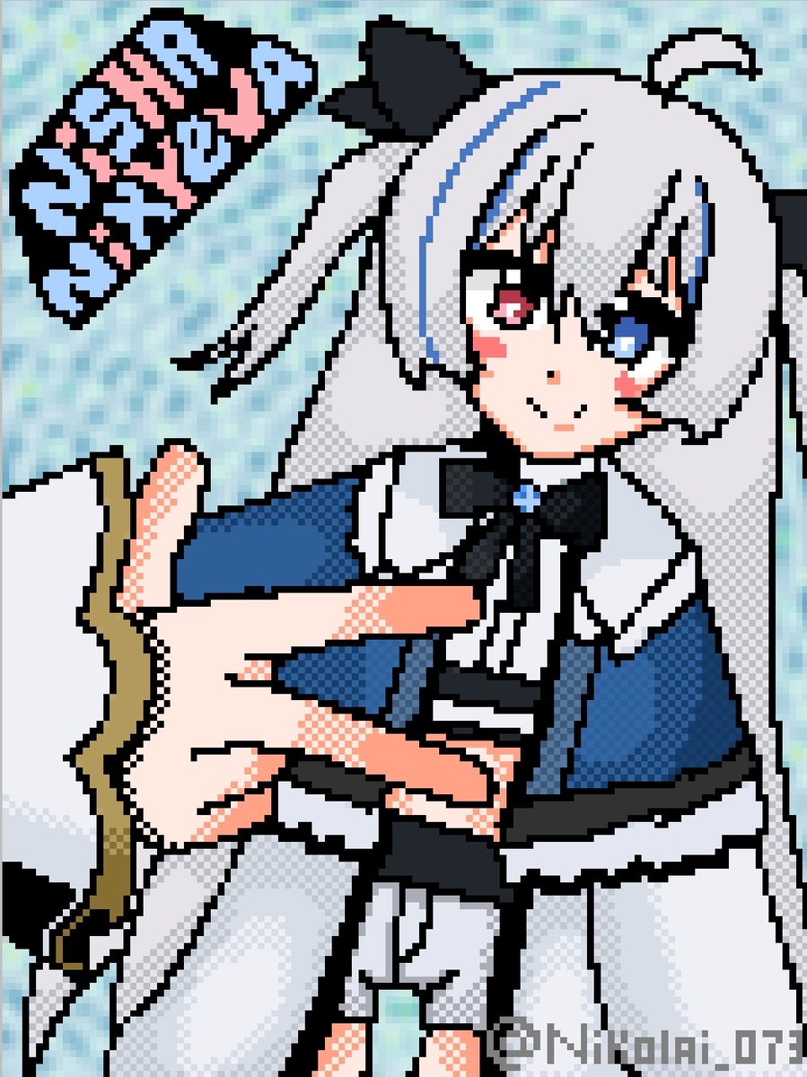 nikolai_073's tweet photo. Día 23, esta vez traigo otro pixelart donde usé de boceto una fotografía que tomé hace unos días XD

#Nixyevart https://t.co/UFfcXCjHV4