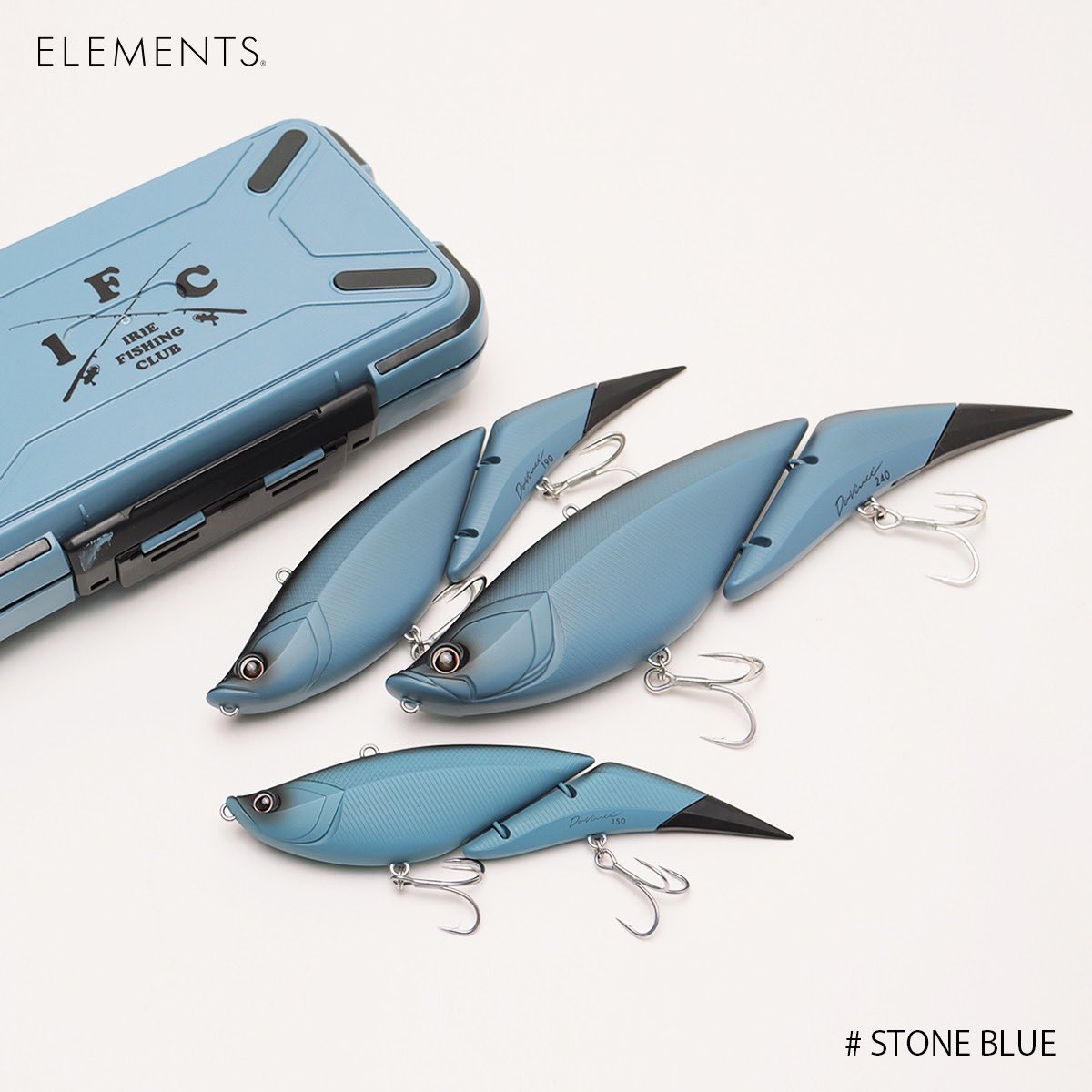elmnts_jp's tweet photo. 【ELEMENTS × IRIE FISHING CLUB】
IFC別注カラー第3弾目の"STONE BLUE"が登場!
マットなカラーで纏われたその姿は、プレミアム感漂うIFCらしいスタイルに。
Davinci190は今週4/20に一般販売予定
店舗販売は @raggachina 11:00〜
WEB販売は12:00〜
#STONEBLUE
https://t.co/mVcL1bGgia https://t.co/NEtbtDod9i