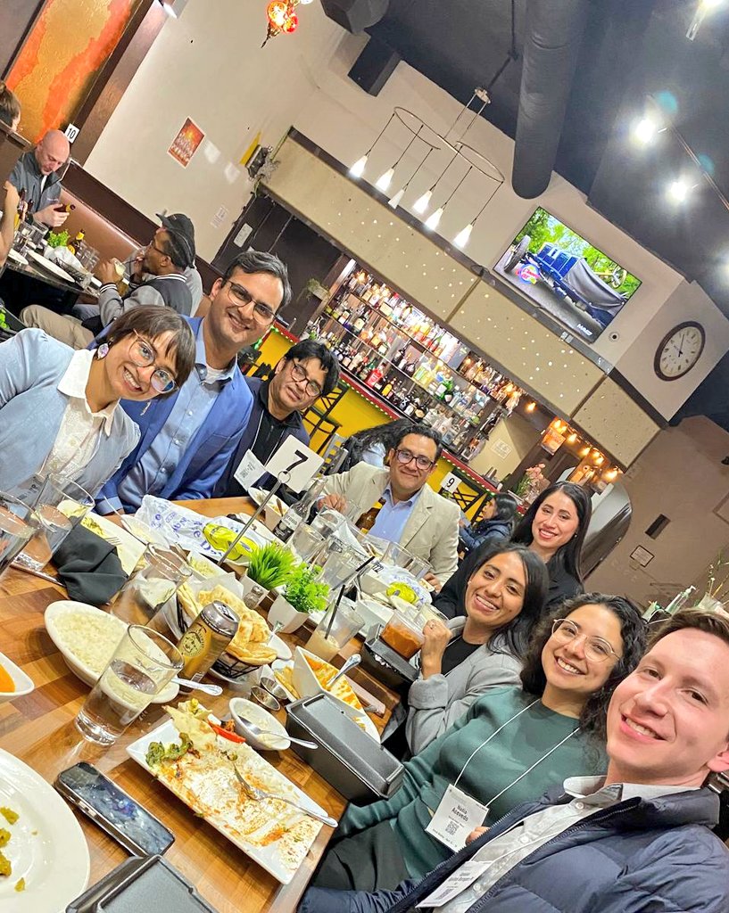 So grateful to #AANAM #AAN2024 
as we could make global #neurology friends and enjoy a grand #Indian dinner ❤️❤️! 

Thank you @AANmember!