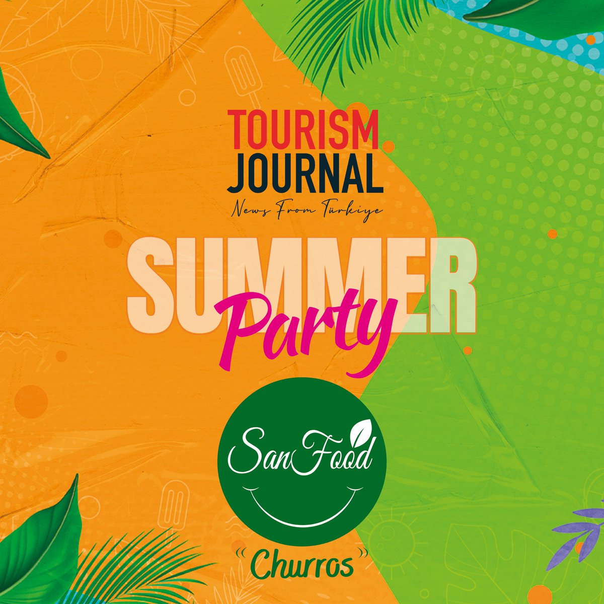 #TourismJournalSummerParty’de bizlere sponsor olarak eşlik eden San Food Churros’a teşekkür ediyoruz.

#SanFoodChurros #SanFood #Churros #SummerParty #Antalya