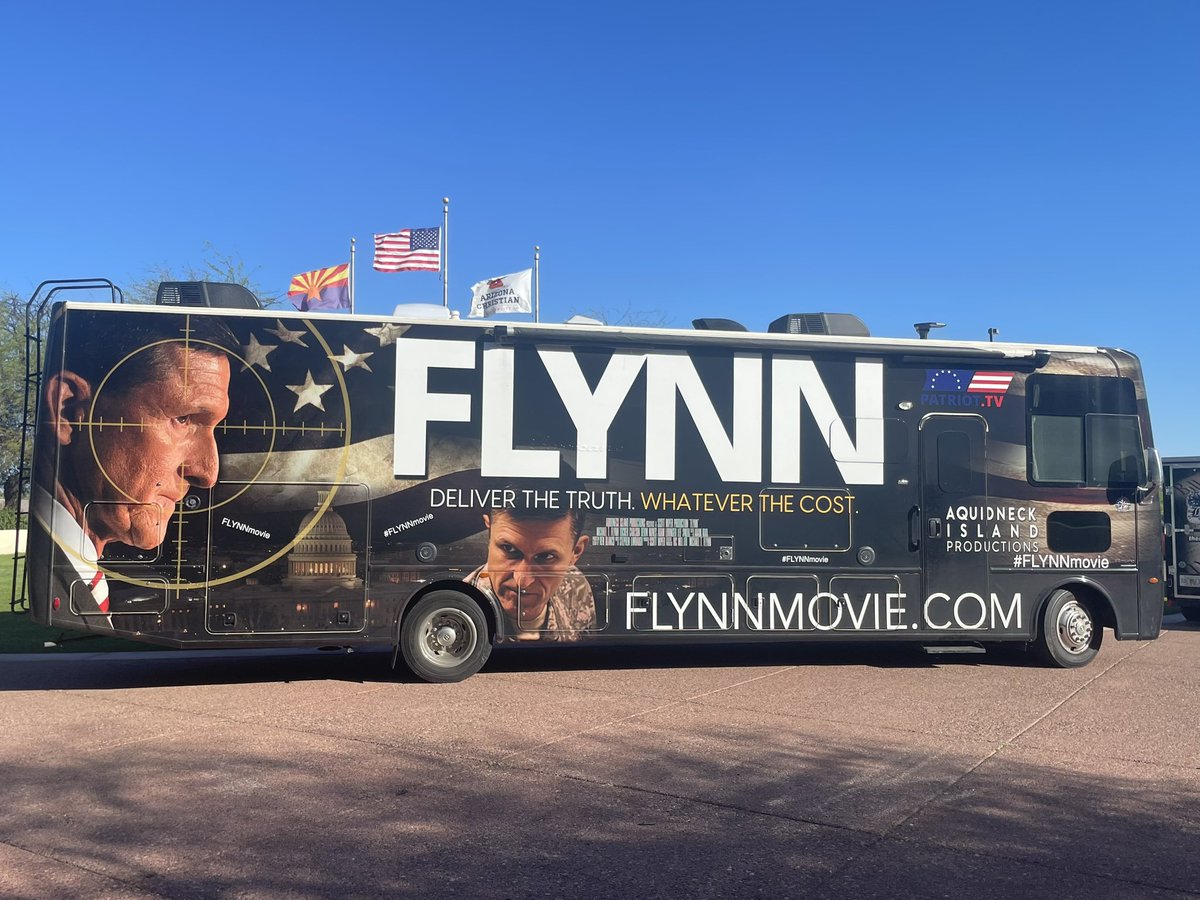 Delivering the Truth. No matter the cost with @GenFlynn @realmflynnJR  @ivan_raiklin  
At the FlynnMovie.com in Glendale,AZ. 

The movie was emotional and put together quite well. 

General Flynn named names!   And lots of them. 

It was gut wrenching at times.  And yet