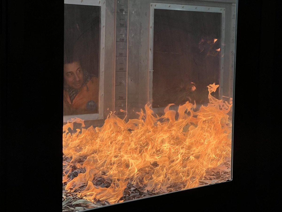 Yunzhu_QIN's tweet image. It was fascinating to visit @CSIRO National Bushfire Behavior Research Laboratory. Here we observed fire propagation inside a giant wind tunnel with over 20 meters long! #FBF2024
@IAWF @Xinyan_Huang @Yizhou_Li_PolyU