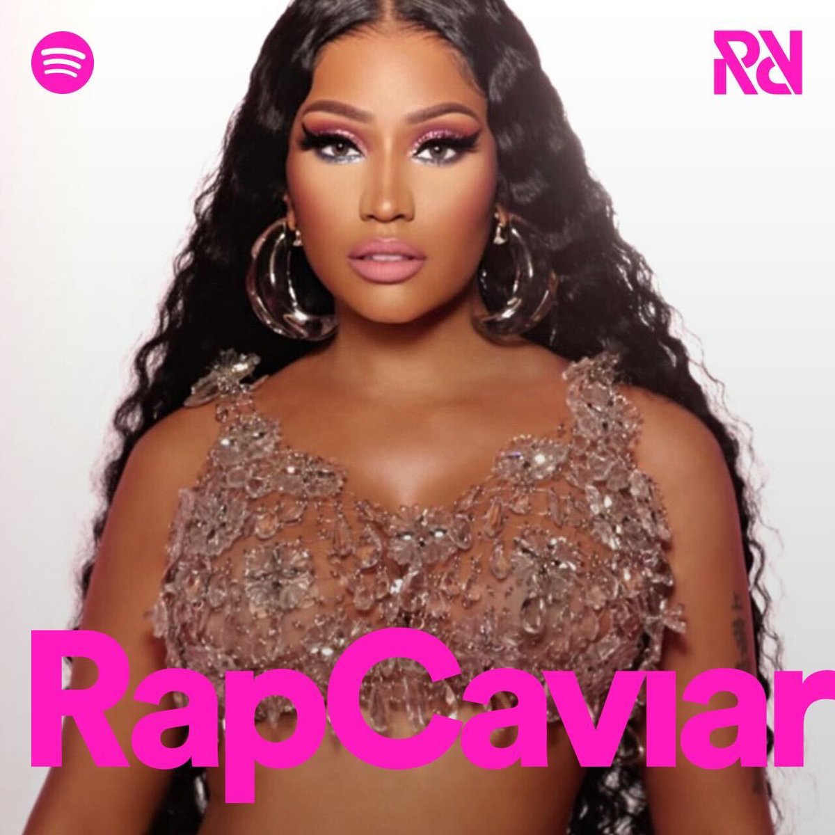 New RapCaviar cover featuring @NICKIMINAJ 👑