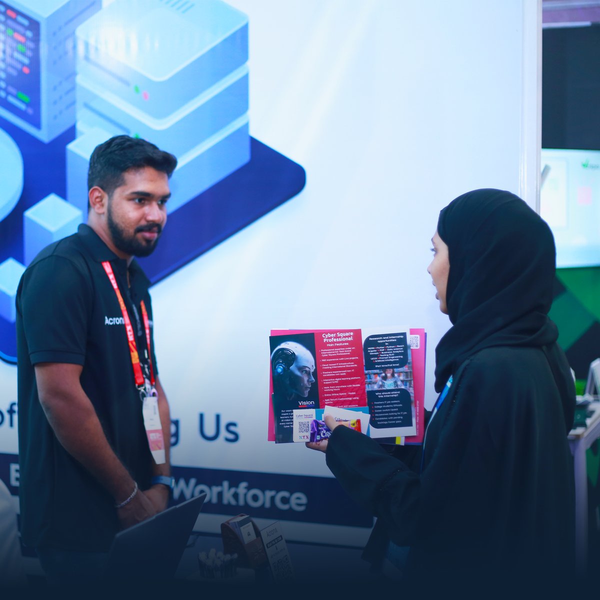 Catch a glimpse of our cyber security stall @KTX, powered by Acronis!

We are grateful for the collaboration and support received from Acronis, without which our KTX journey would've been incomplete.