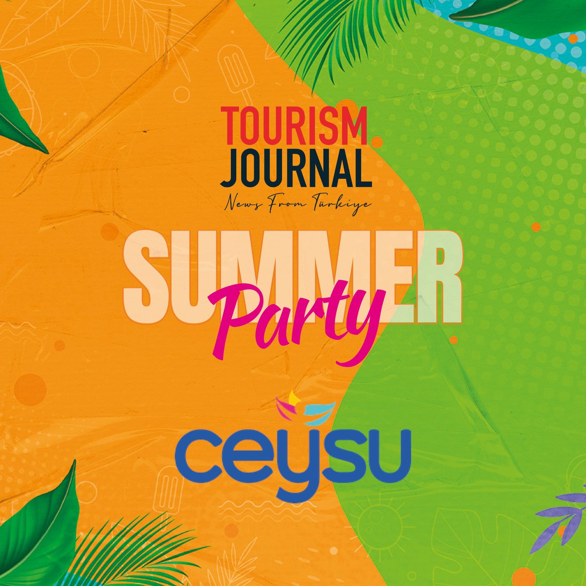 #TourismJournalSummerParty’de bizlere sponsor olarak eşlik eden Ceysu’ya teşekkür ediyoruz.

#Ceysu  #SummerParty #Antalya