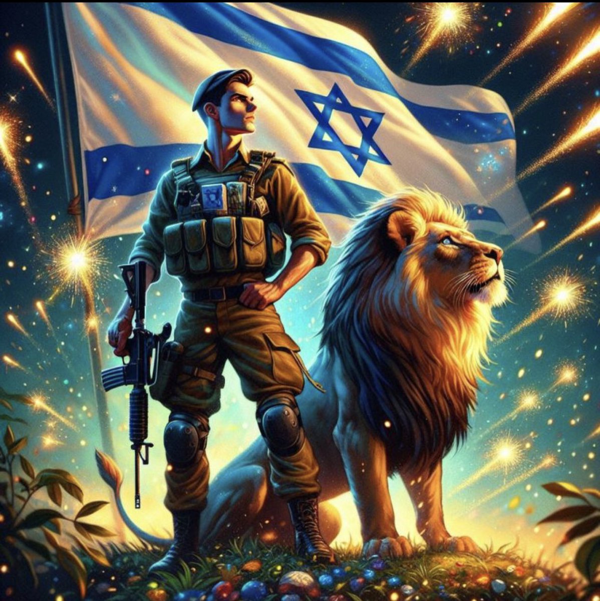 Respond to this tweet if you stand with Israel 🇮🇱🦁