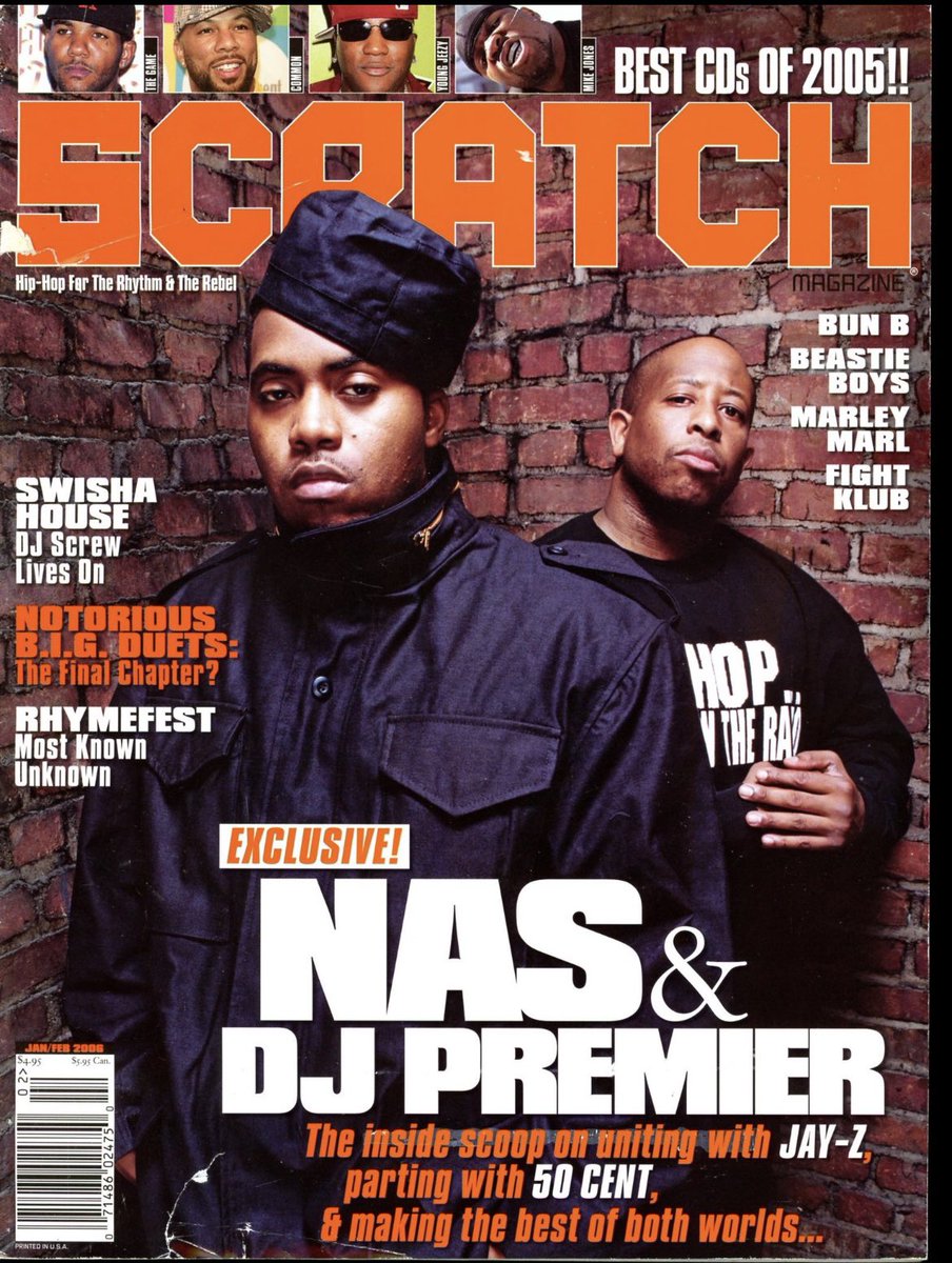 @JLBarrow @microtony @Aqua174 the SCRATCH crew knew waaaaay back. @Nas x @REALDJPREMIER album for a NYC summer 🤞🏽 tidal.com/album/35772815…