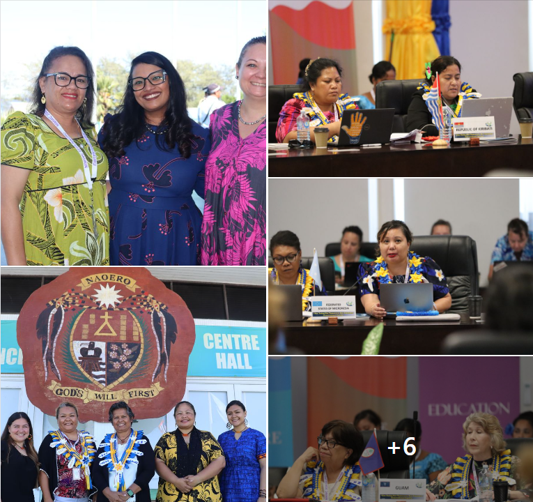 The Federated States of Micronesia #FSM will host the next triennial Micronesian Ministers for Women Conference #MMWC to be held in 2027. Nauru was chair for this week's 2nd #MMCW2024 - the <a href="/NauruMedia/">Nauru Media</a> Facebook details the final day: bitly.ws/3iiMW