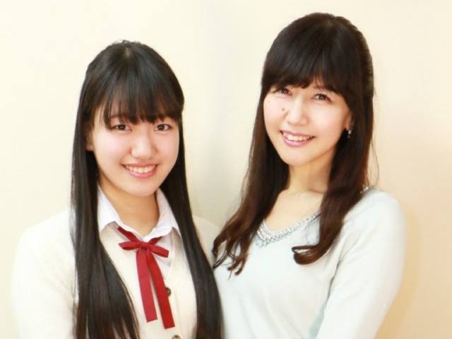 @Ui0518 娘ほのかさんが17歳の時の井上喜久子さん(9年前)