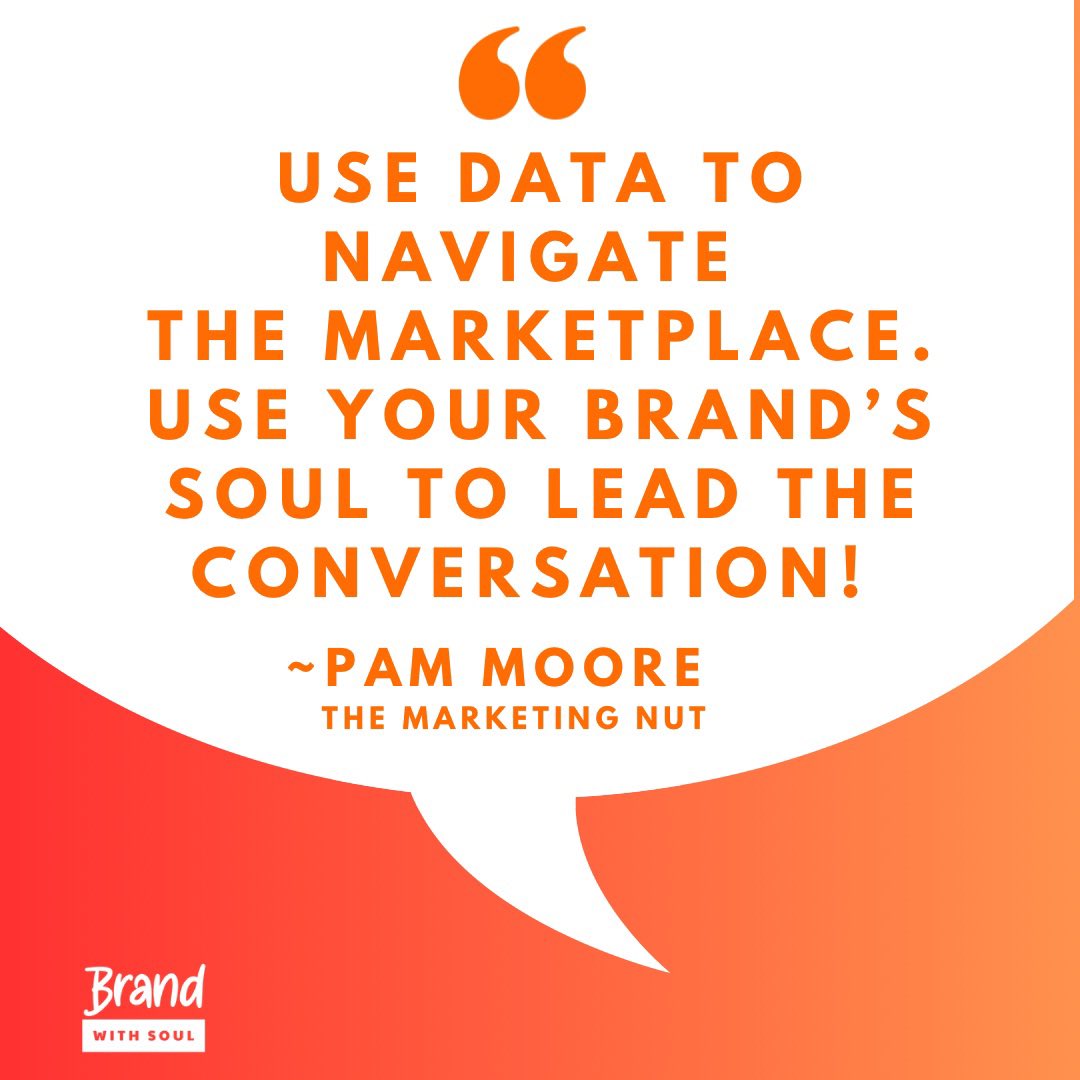 Use data to navigate the marketplace. Use your brand’s soul to lead the conversation! #measure #marketing #brandwithsouk #ai #DigitalMarketing