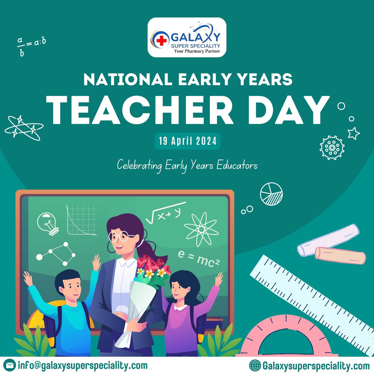 Happy #NationalEarlyYearsTeacherDay! 

Today, we honor and appreciate the dedication and impact of early years educators in shaping the minds and futures of our youngest learners. 

Thank you for your tireless commitment to education! 🍎📚 

#EarlyEducation #TeacherAppreciation