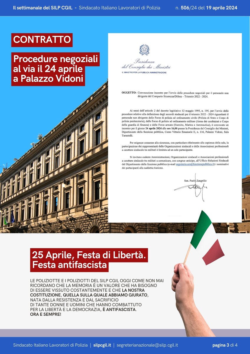 SILP CGIL Polizia tweet media