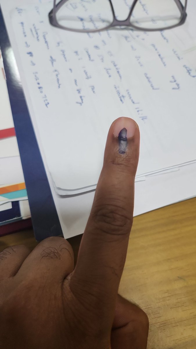 The festival of democracy has started. The world watches as India embarks on the largest democratic exercise ever. Close to a billion people voting to determine their collective destinies. Regardless of which way you lean, go out and vote. #LokSabhaElections2024