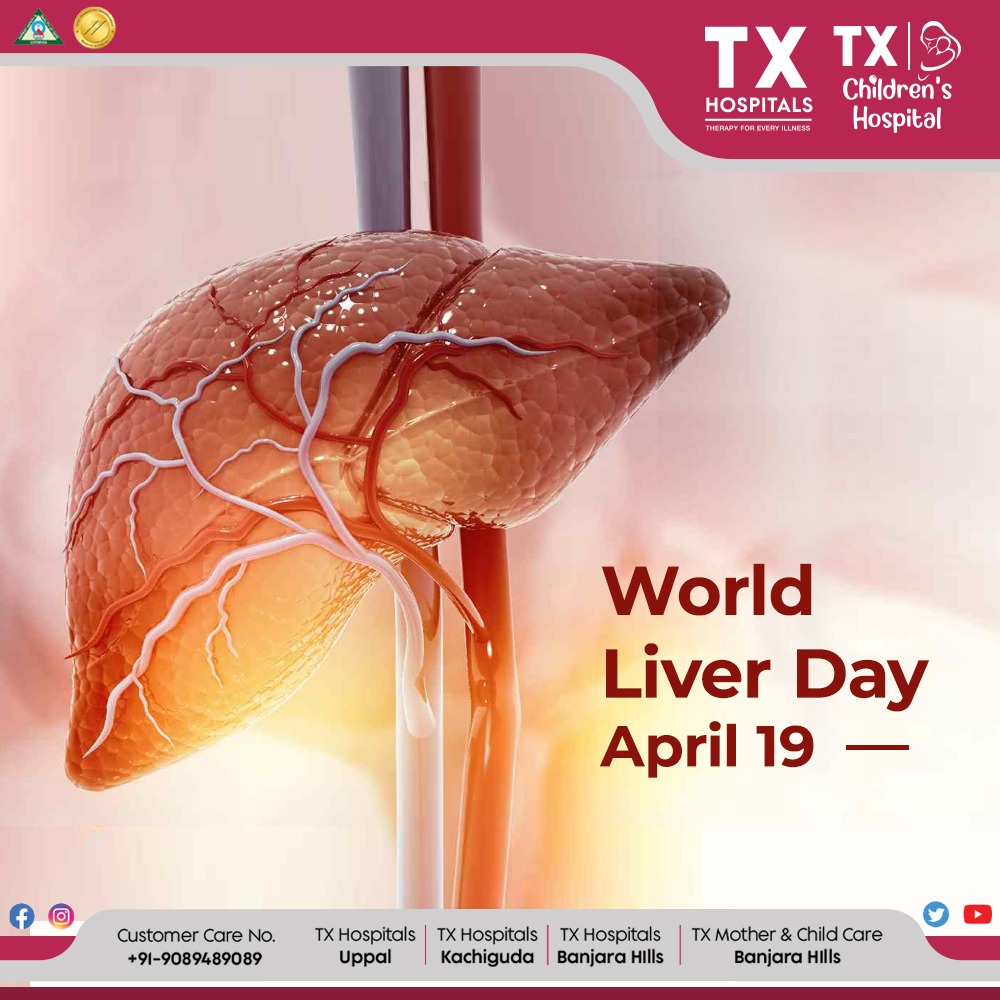 Happy World Liver Day! 🌍 Prioritize liver health today and every day with good habits and regular check-ups. #WorldLiverDay #LiverHealth #TXH #TXHospitals