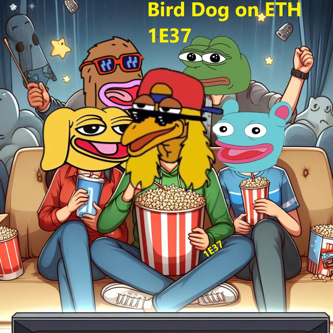 @CrashiusClay69 Sup Crash, Check out #BIRDDOG @Bird_DogERC He's $Pepe's Roommate and neighborhood pizza guy. The people want $Pepe meme's