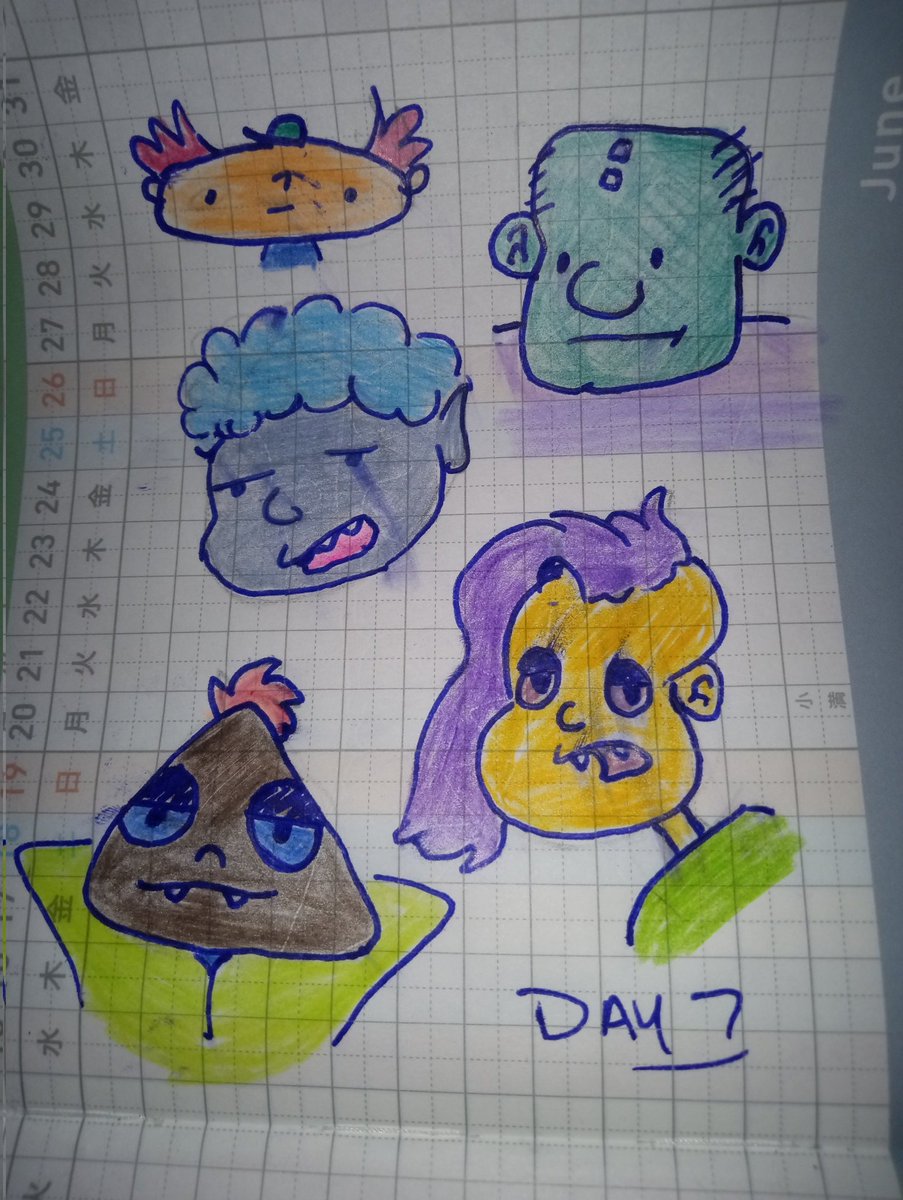 Day 7/100: guess who got impatient and erased before the ink dried

#100DayChallenge