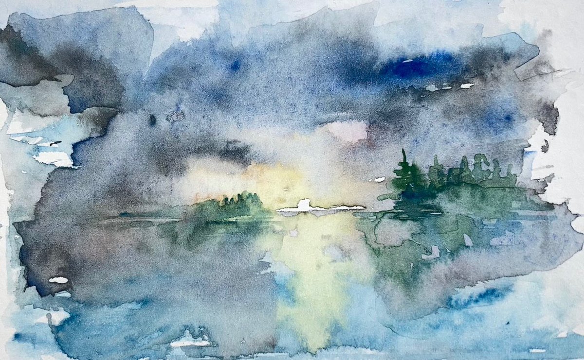 #landscape #aquarelle #archive #MentalHealthSupport