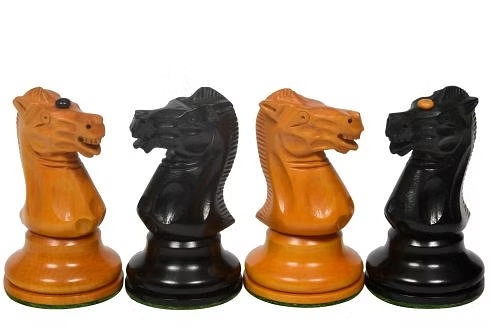 Reproduced chess pieces of the revered Richard Whitty antique. Crafted from genuine Ebony wood for the dark pieces and Antiqued Boxwood for the light ones. 

Buy now: chessbazaar.com/reproduced-ric…

#chesspieces #Antiquechess #Reproducedpieces #boardgame #handcrafted #RichardWhitty