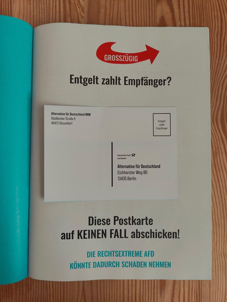 Ich muss das Katapult Magazin kaufen. Ich mag das Katapult Magazin. Schöne Idee. ☝️🥰