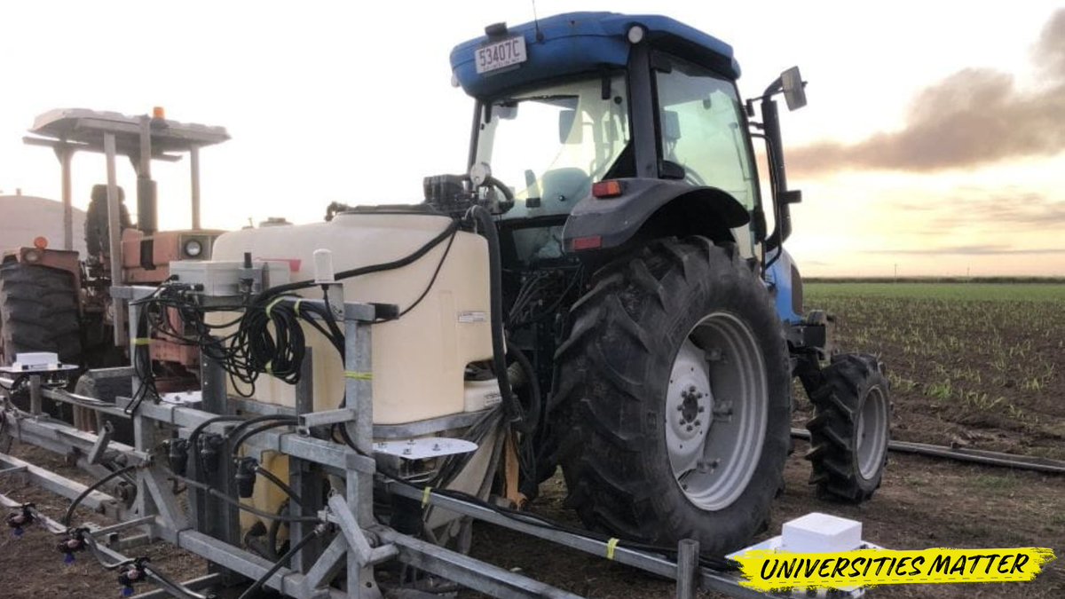 An innovative new crop sprayer designed by @jcu researchers in partnership with @Auto_Weed and @sugarresearch uses #artificialintelligence to detect and spray weeds, delivering greater efficiency than conventional blanket spraying methods. This could be a game-changer for…