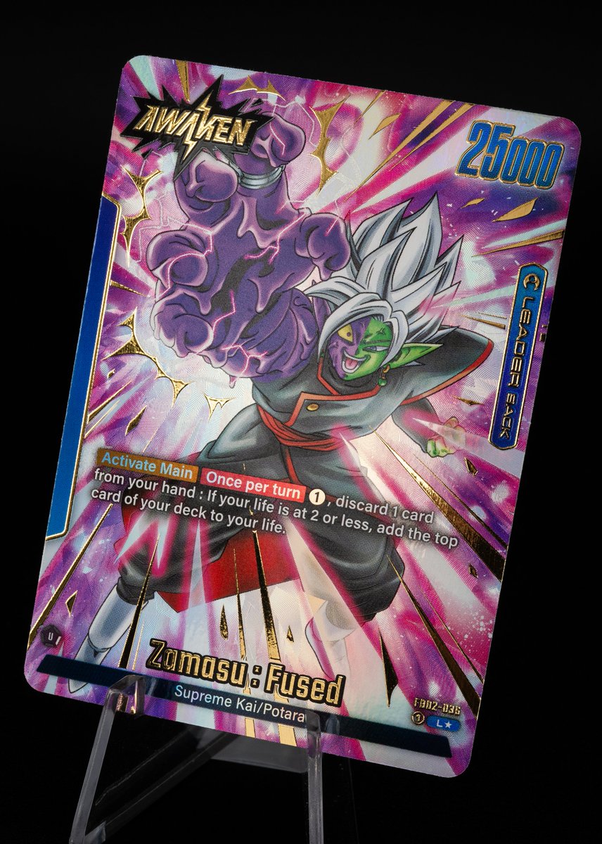 dragon ball super card game zamasu deck Fused Zamasu, the Divine Immortal (BT10-052) [Rise of the Unison Warri