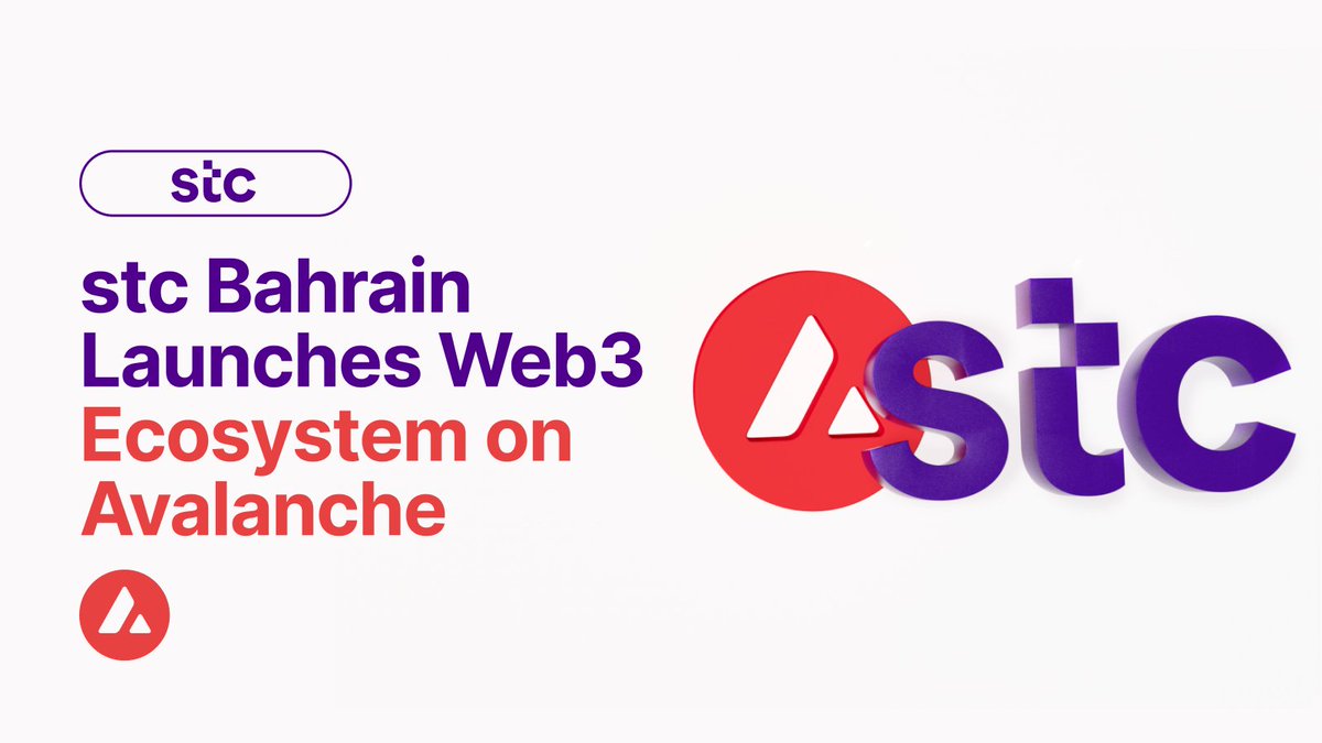 VimalkumarROX's tweet photo. 🚀 Exciting news from stc Bahrain! 🇧🇭 As part of their #Web3 Launchpad Program, they're launching an Avalanche #Subnet to supercharge #blockchain adoption in the Middle East.
#Avalanche #AVAX #crypto https://t.co/hR8EG1QiWb