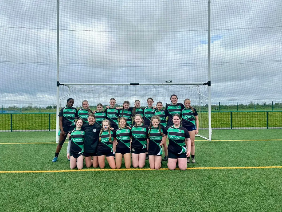 Well done to our U14 and U16 girls rugby players who were undefeated at the Fethard 7’s today 🖤💚