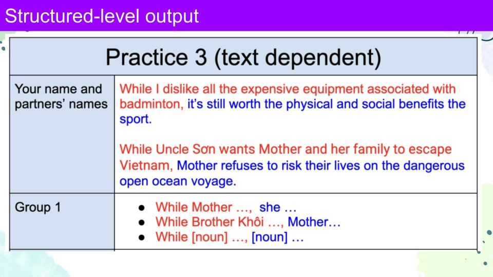 #LiteracyStrategy #CorwinTalks @CorwinPress Goal: Applying “While” to content 1.We already played with “While” without applying it to content 2.After Ss read the text for content, we apply While to content 3.Created 3 sentences (1st two are scaffolded, 3rd one Ss pick the noun